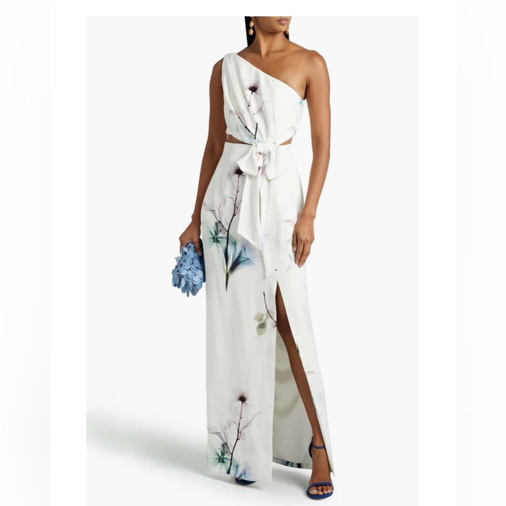 Never worn Monique Lhuiller gown size 4.